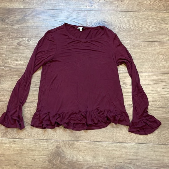 Burgundy Top from Francesca’s - Picture 5 of 7